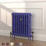 CI-RK660-PUR-TH - Rook Purple 2 Column Victorian Cast Iron Radiator H660mm x W279mm CI-RK660-PUR-TH - Rook Purple 2 Column Victorian Cast Iron Radiator H660mm x W279mm